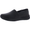 dive in womens faux leather slip on work and safety shoes