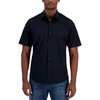 mens solid cotton button-down shirt