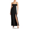 womens cut-out long evening dress