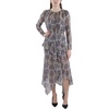 womens full length paisley maxi dress