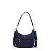 modern pocket half moon shoulder bag