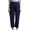 spa pleated pant in navy