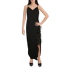 womens formal v-neck evening dress
