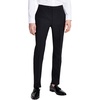 mens satin trim wool dress pants