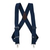 men's elastic side clip metal swivel hook trucker suspenders