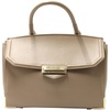 alexander wang marion skeletal cross body satchel bag in beige leather