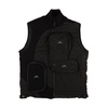 black puffer outerwear vest