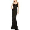 womens lace corset evening dress