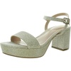 pennie 2 womens faux suede ankle strap slingback sandals