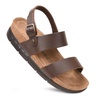 - tori casual non-slip comfy leather platform sandals
