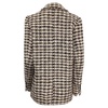 diana tweed blazer in multicolor polyester