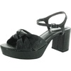 prezley womens knot-front ankle strap platform sandals