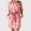 timmy embroidered dress in pink