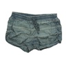 girls blue | white shorts