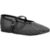 goldi womens caged buckle ballet flats