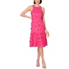 womens below knee embellished midi dress