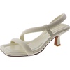 coline womens leather strappy slingback sandals