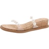 womens cork slide sandals