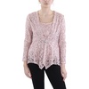 womens sequined nylon tunic top