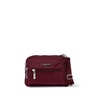 women's triple zip bagg small crossbody bag