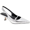 gn246640 womens adjustable manmade slingback heels