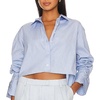 monica ii top in chelsea blue