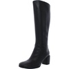 maggie womens zipper wide calf knee-high boots