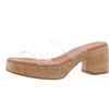 cairo womens padded insole block heel