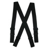 men's big & tall elastic ergonomic support suspenders with hook & loop ends