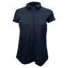 piqué polo shirt in black cotton