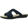 nia womens comfort insole slip on slide sandals