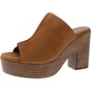 womens padded insole leather block heels