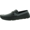 mens faux leather slip-on driving moccasins