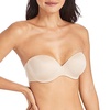 custom lift strapless underwire bra in latte lift