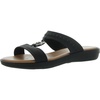 talia womens padded insole slip on slide sandals