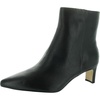 womens zipper leather mid-calf boots