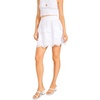 lost in your eyelet womens eyelet tiered mini skirt