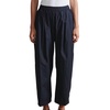 spa pleated pant in black