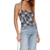 morena cami in gray/blue