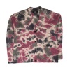 multicolored tie dye cashmere cardigan