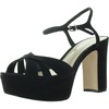 keefa womens open toe block heel