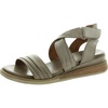 corneilius womens leather criss-cross strappy sandals