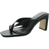 flian womens leather block heels