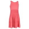 knit sleeveless dress in pink cotton