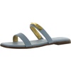 harmoni womens embellished faux leather slide sandals