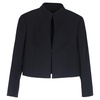 pandora short jacket in black wool