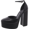lisa womens pumps ankle strap platform heels