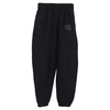 logo sweat pants in black cotton