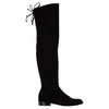 low land boots in black suede