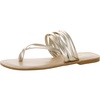 live a little womens open toe slip on strappy sandals